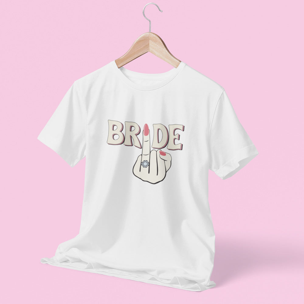 Bride Middle Finger T-Shirt